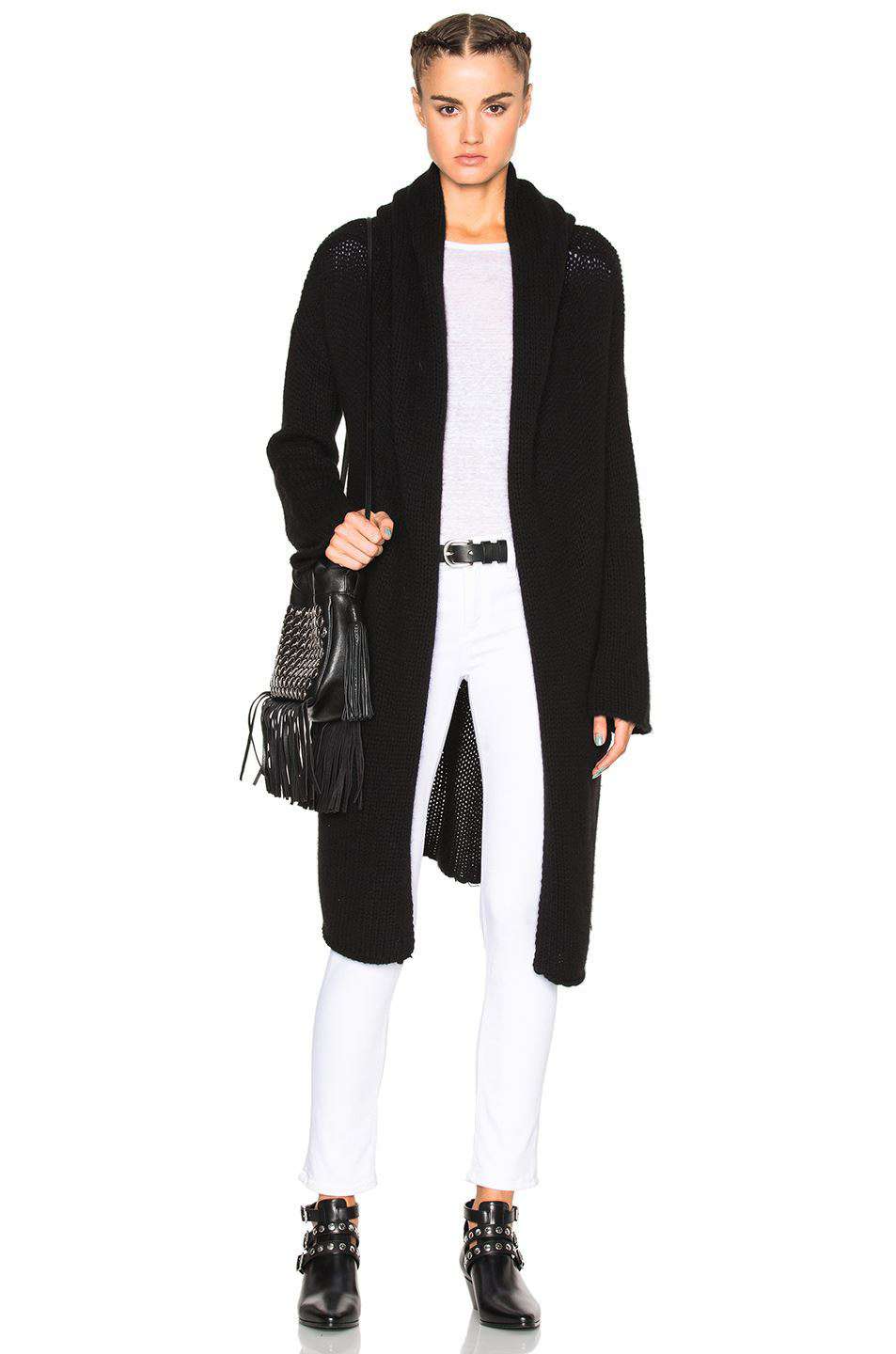 THE PERFEXT COLLETTE COZY LONG CARDIGAN XSMALL