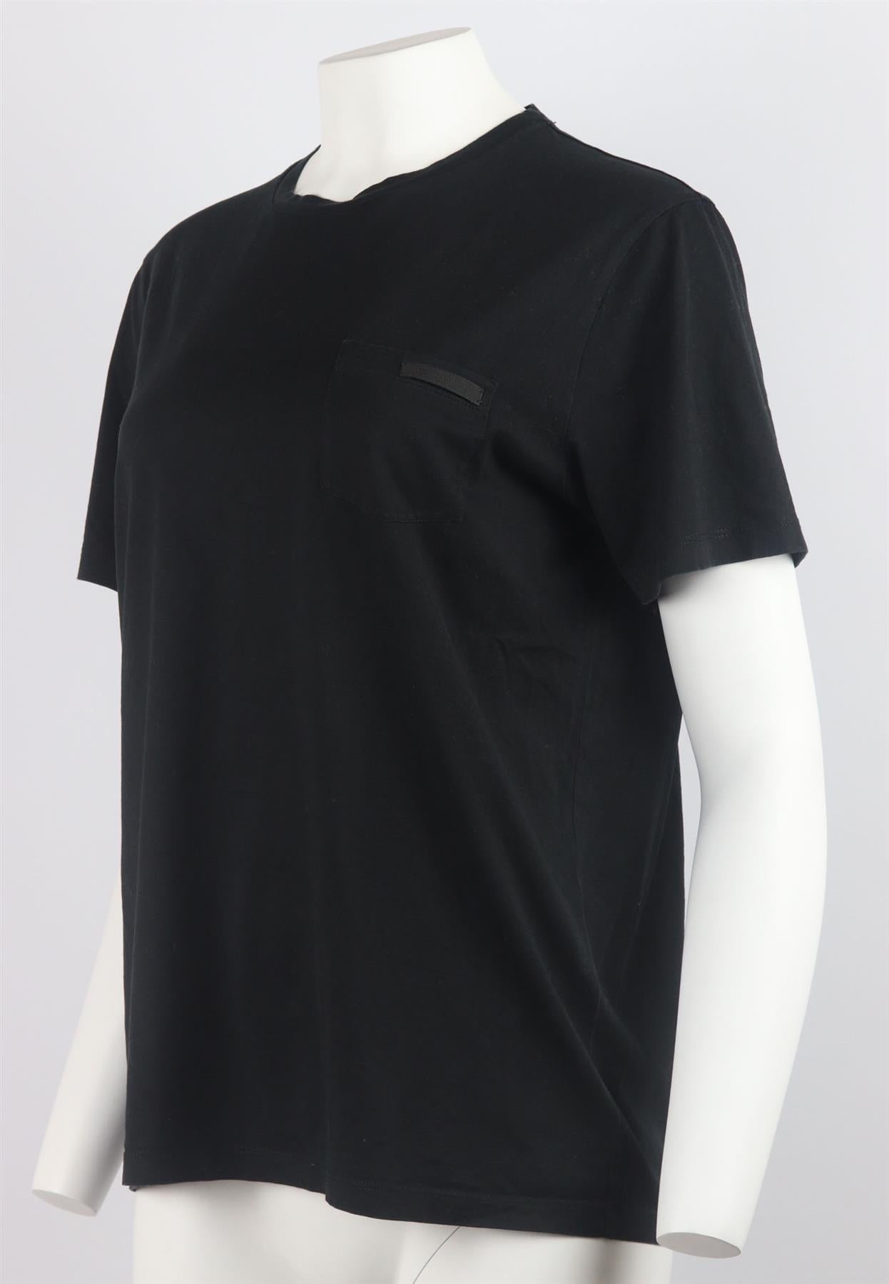 PRADA COTTON JERSEY T-SHIRT LARGE