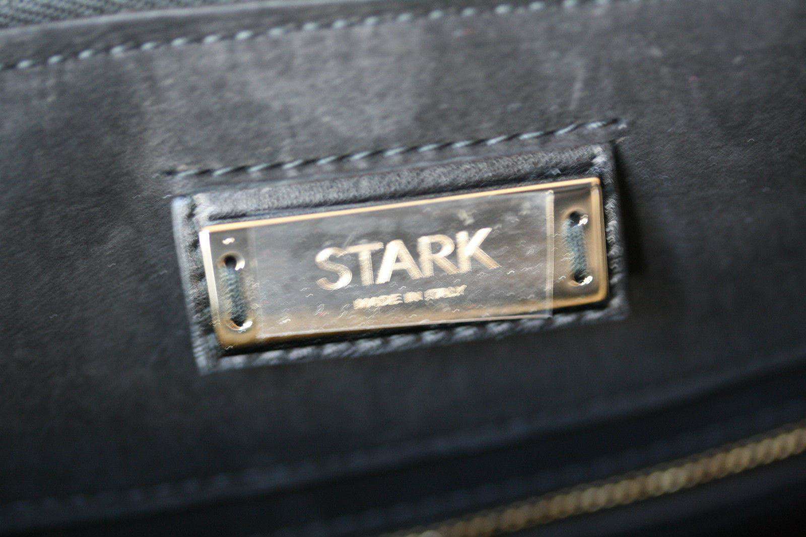 STARK AT HARRODS BLACK PYTHON TOTE BAG