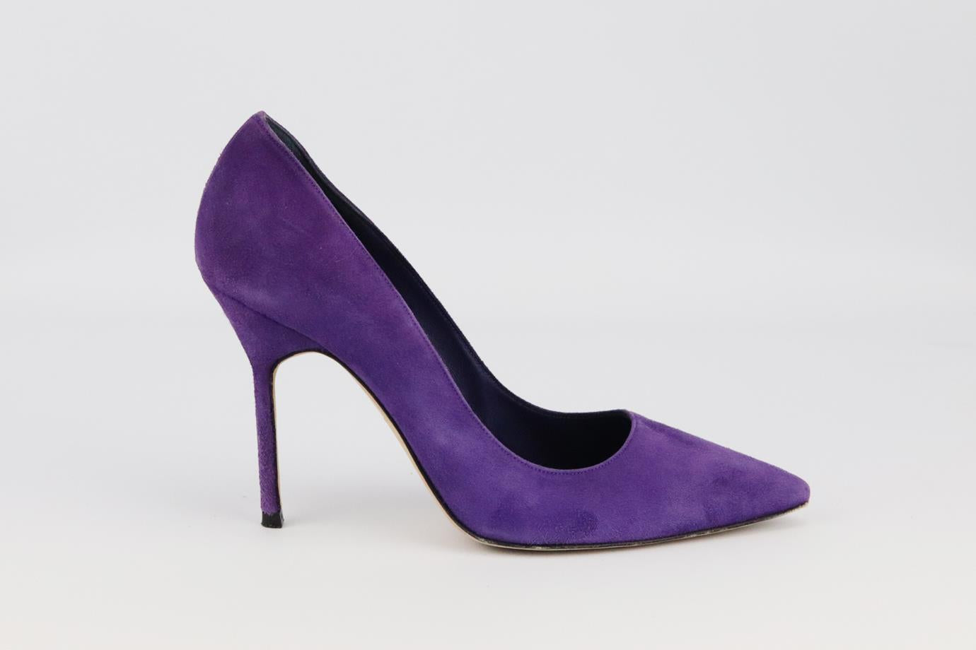 CAROLINA HERRERA SUEDE PUMPS EU 38 UK 5 US 8