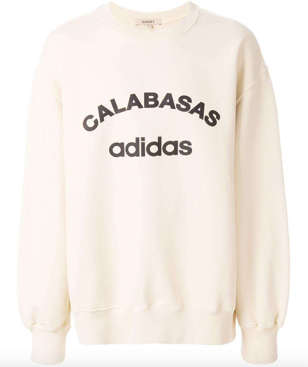 YEEZY X ADIDAS SEASON 5 CALABASAS CREW SWEATER MEDIUM