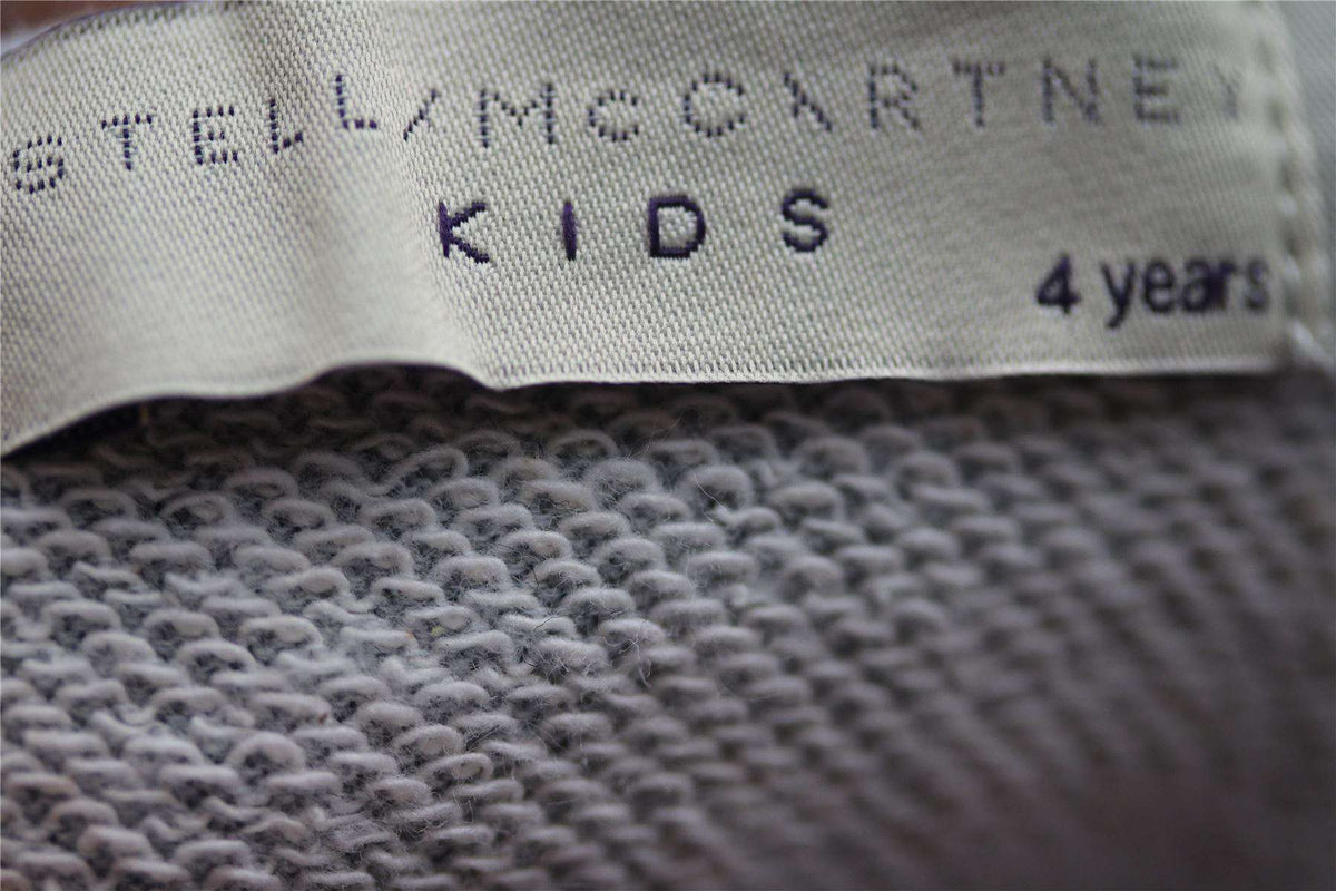 STELLA MCCARTNEY KIDS GIRLS GREY FLORAL ZOEY TRACKSUIT 4 YEARS
