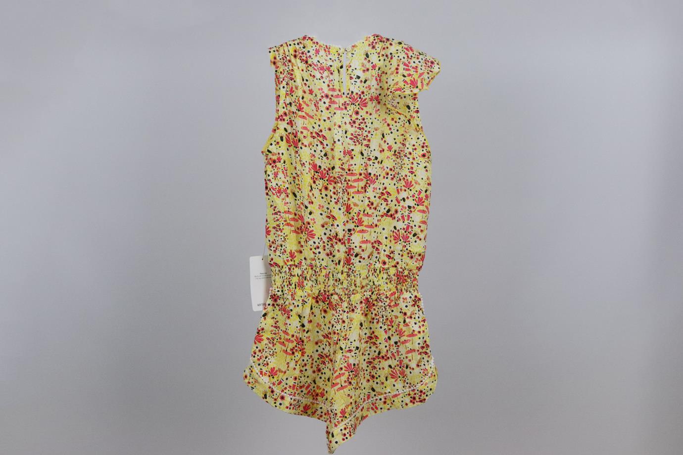 POUPETTE ST BARTH KIDS GIRLS PRINTED PLAYSUIT 12 YEARS