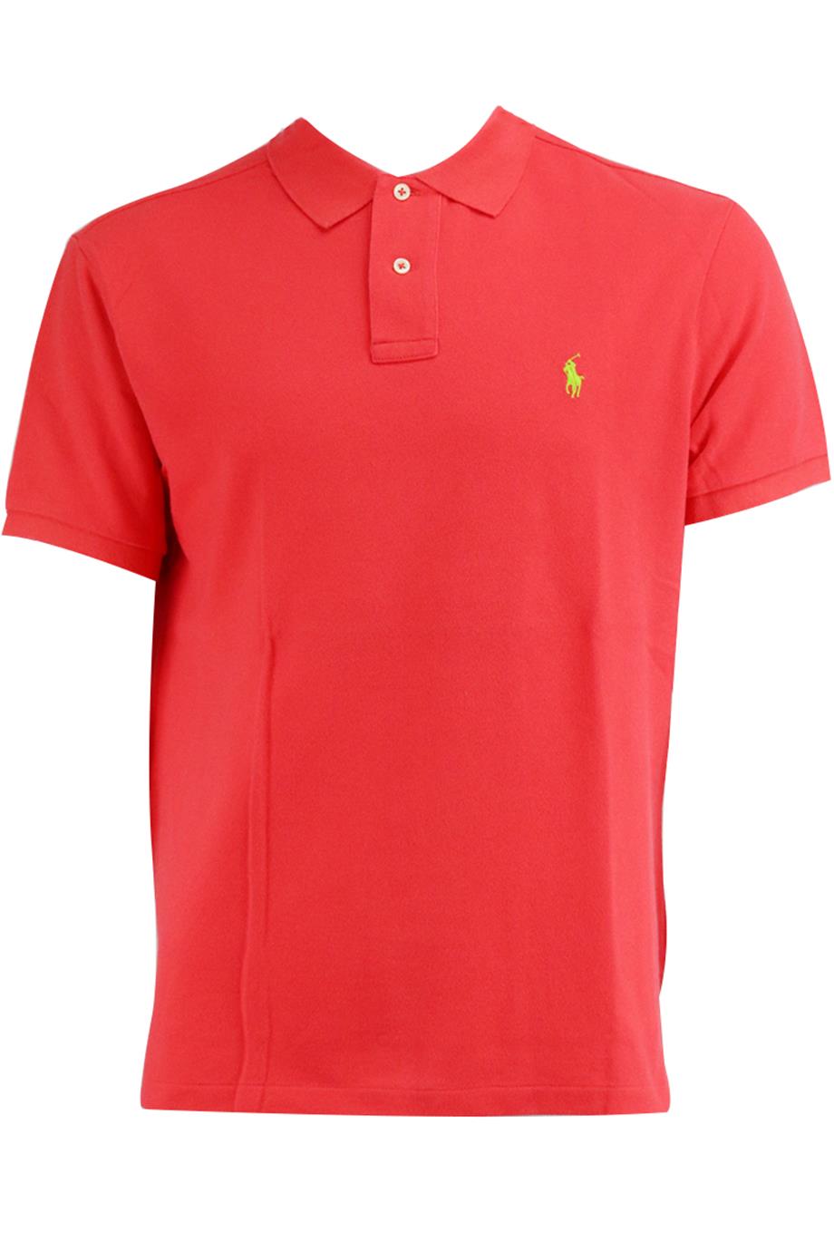 POLO RALPH LAUREN MEN'S SLIM FIT COTTON PIQUÉ POLO SHIRT LARGE