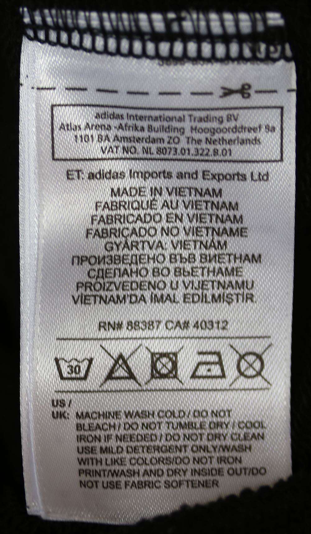 ADIDAS ORIGINALS CROPPED HOODIE WITH TREFOIL LOGO UK 8