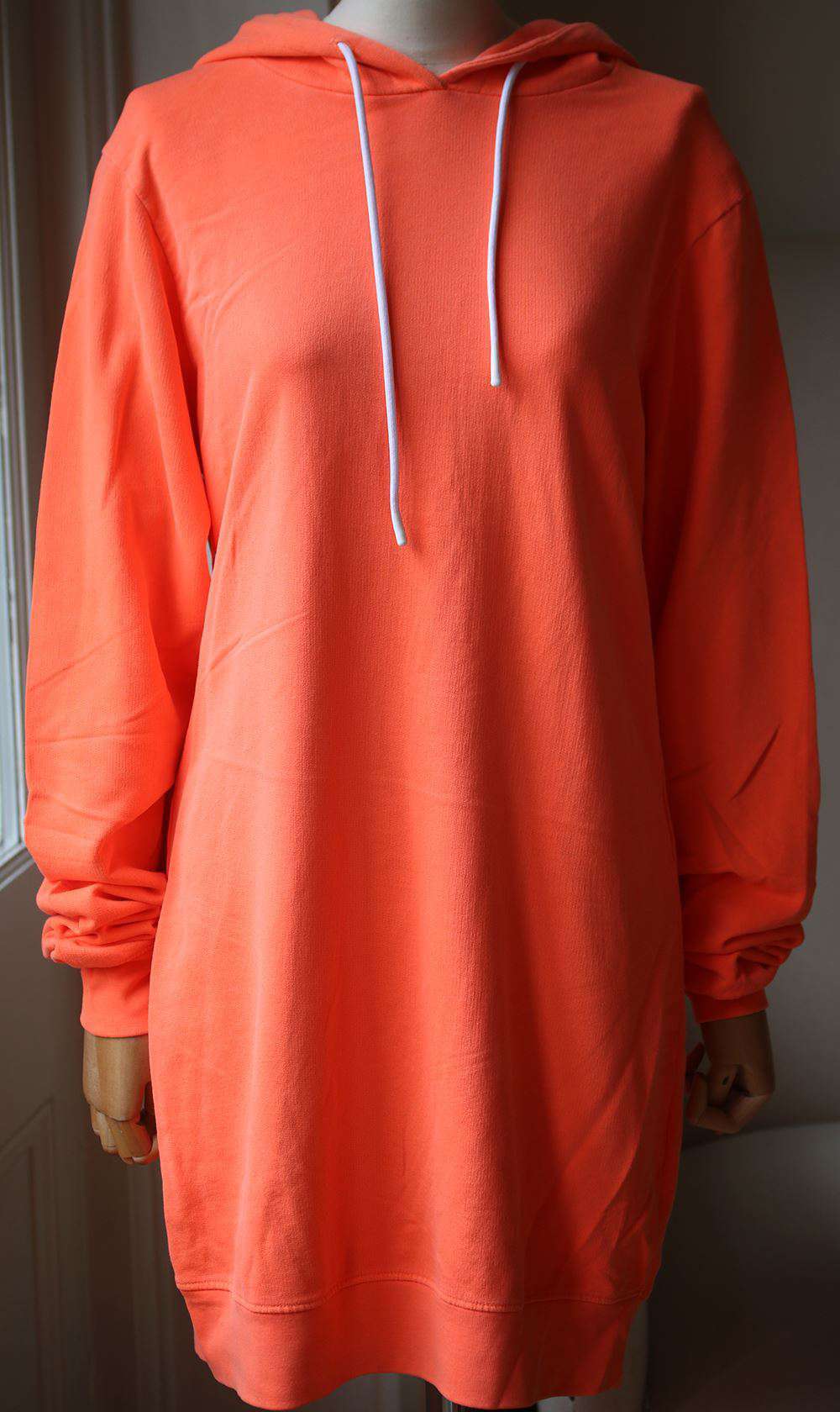 COTTON CITIZEN THE MILAN BACKLESS HOODIE DRESS SMALL