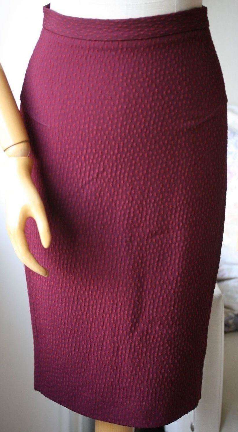 ROLAND MOURET SITONA BOUCLE SKIRT UK 8