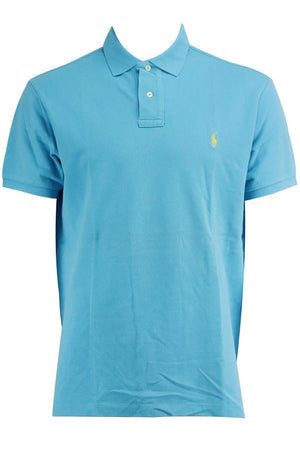 POLO RALPH LAUREN MEN'S SLIM FIT COTTON PIQUÉ POLO SHIRT LARGE