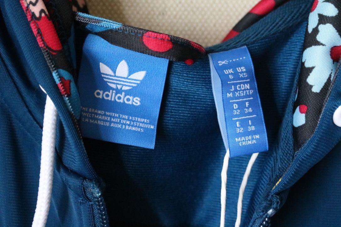 ADIDAS ORIGINALS TECH STEEL FIREBIRD SLIM HOODIE UK 6