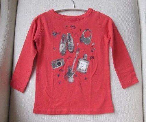 BONPOINT BABY GIRLS CORAL T-SHIRT TOP 3 YEARS