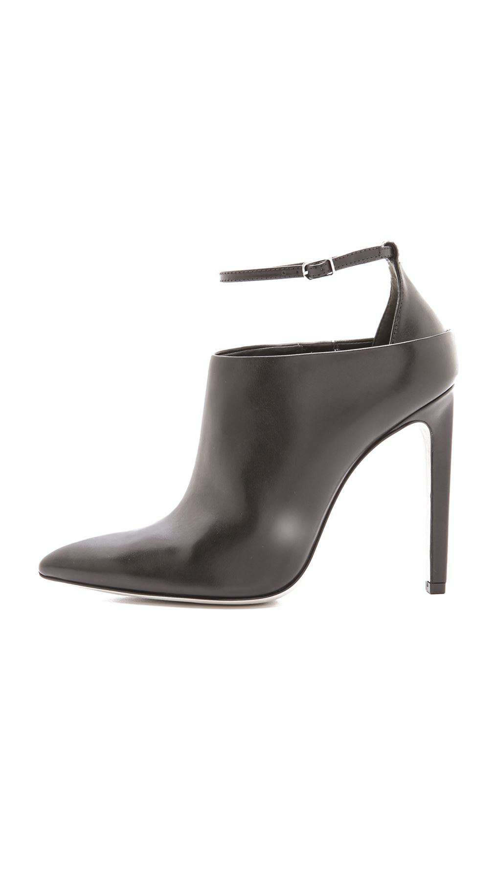 ALEXANDER WANG AUDREY ANKLE STRAP BOOTS EU 40 UK 7 US 10