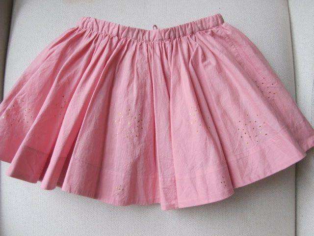 BONPOINT BABY GIRLS SOLINA PINK SKIRT 3 YEARS