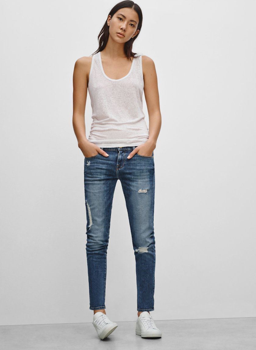 FRAME LE GARCON AMHERST JEANS W24 UK 6