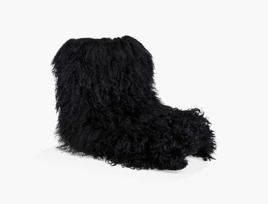 UGG AUSTRALIA FLUFF MOMMA MONGOLIAN BOOTS EU 38 UK 5.5 US 7