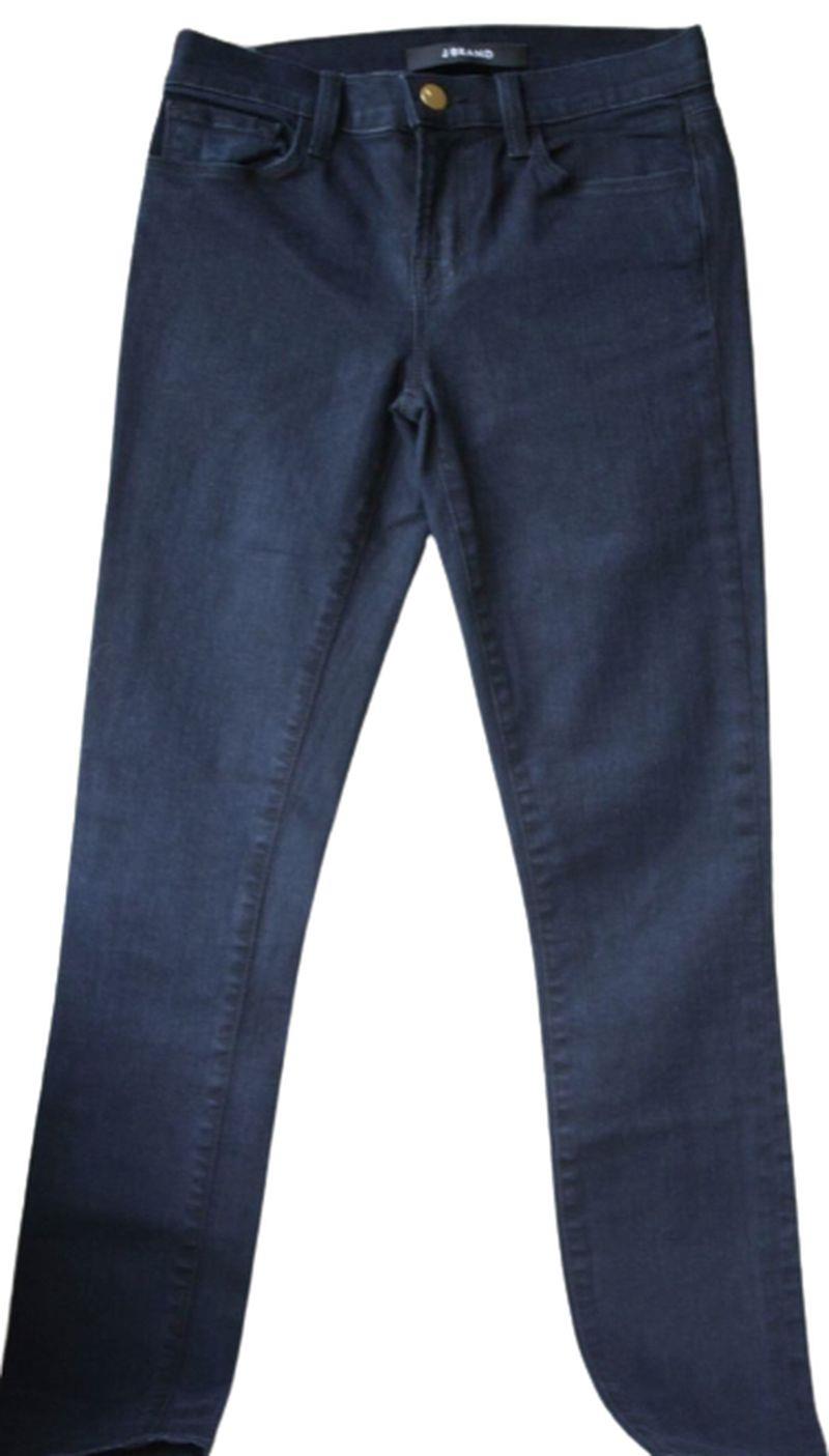 J BRAND SKINNY LEG STRETCH JEANS IN BLUEBIRD W25 UK 6/8