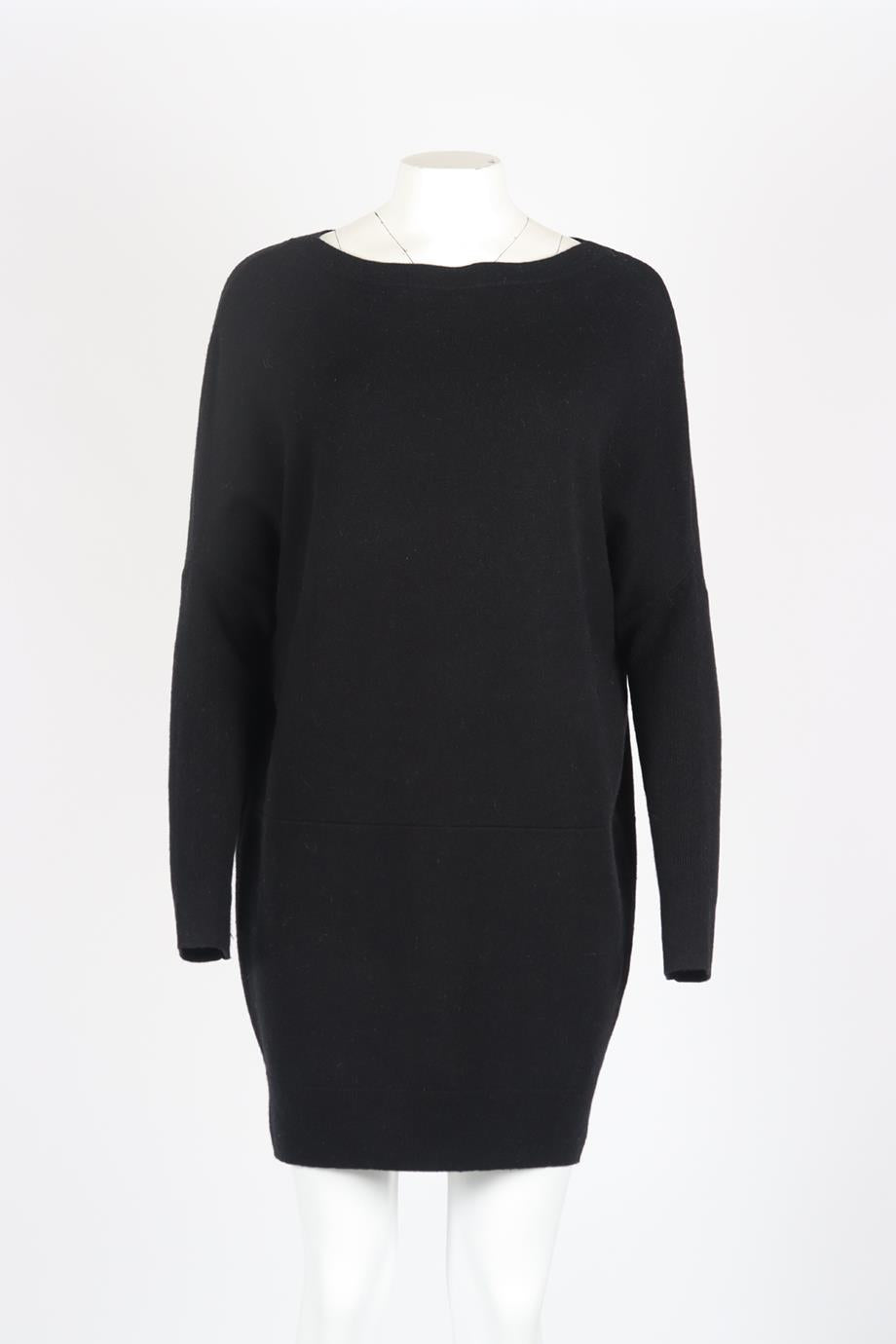 HATCH WOOL AND CASHMERE BLEND MINI DRESS ONE SIZE