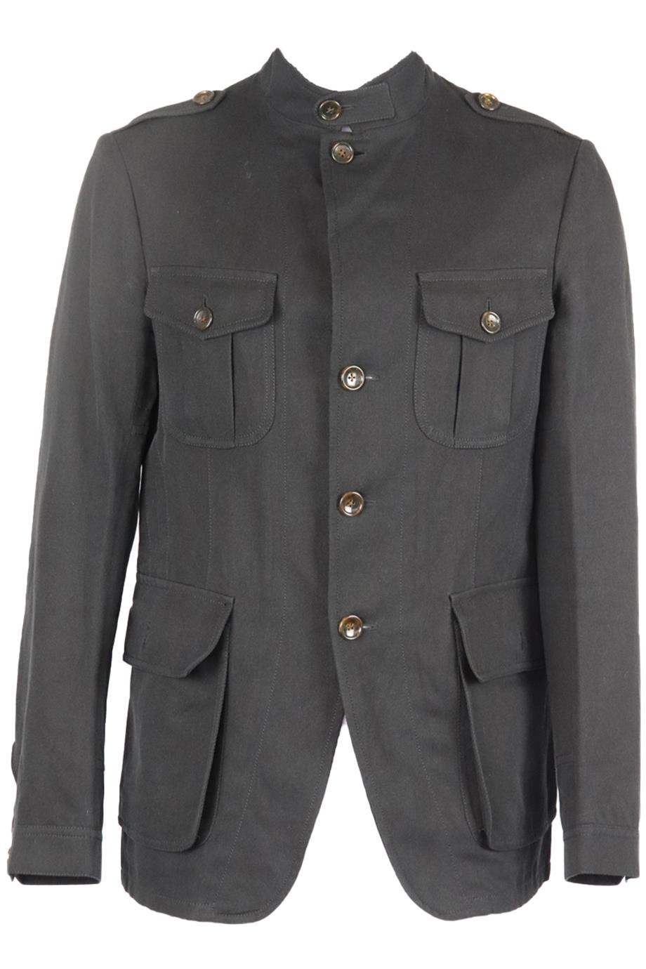 TOM FORD MEN'S COTTON AND FLAX BLEND JACKET IT 52 UK/US CHEST 42
