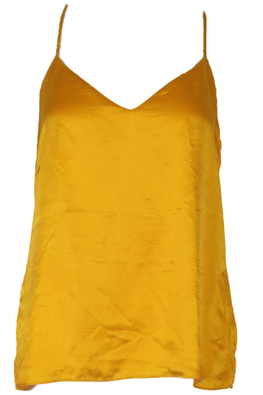 L'AGENCE SILK SATIN TOP SMALL