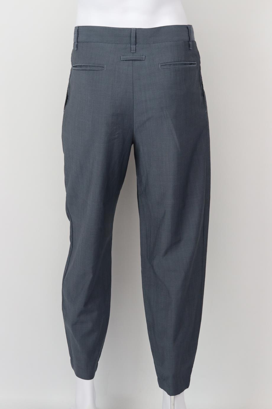 EMPORIO ARMANI MEN'S WOOL TAPERED PANTS IT 46 UK/US WAIST 30