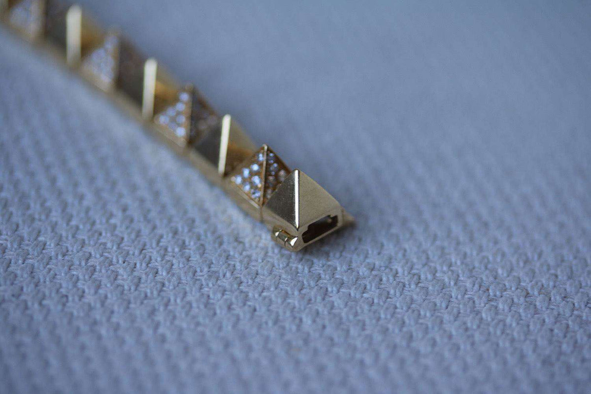 ANITA KO YELLOW GOLD DIAMOND LUXE BRACELET