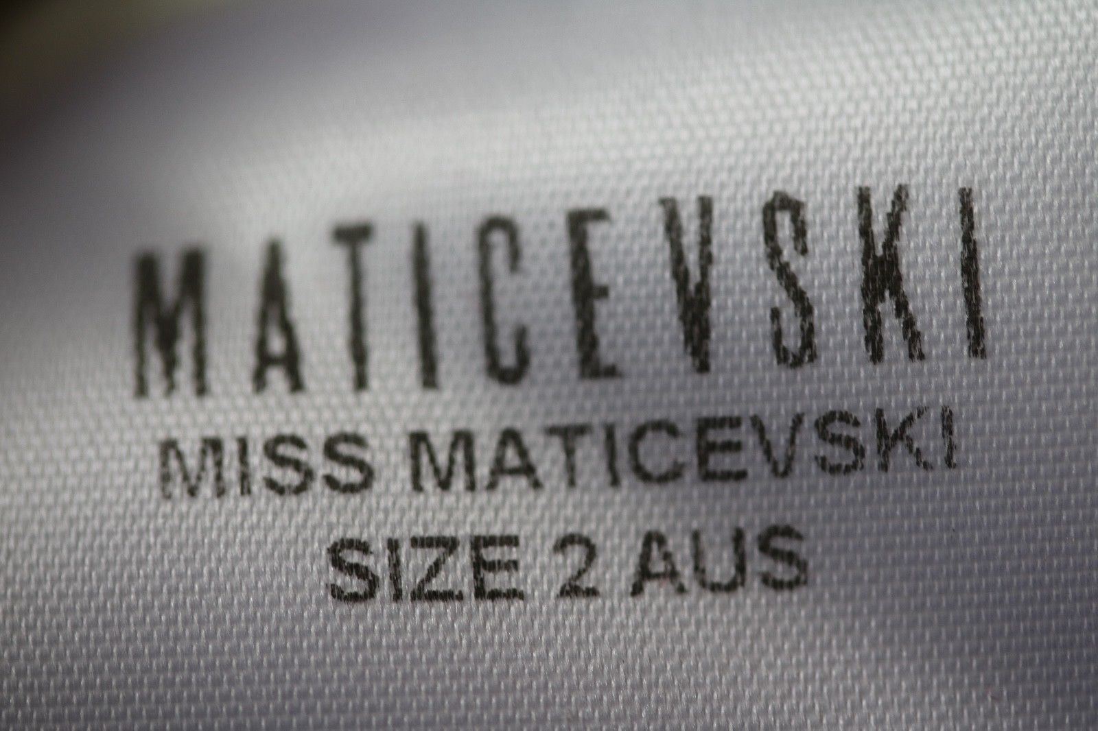 MISS MATICEVSKI BABY GIRLS IVORY CHIFFON DRESS 2 YEARS