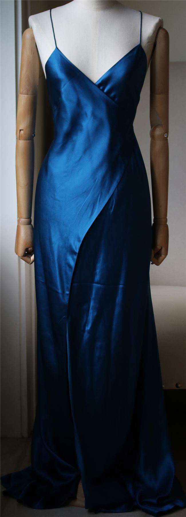 MICHELLE MASON STRAPPY WRAP DRESS US 2 UK 6