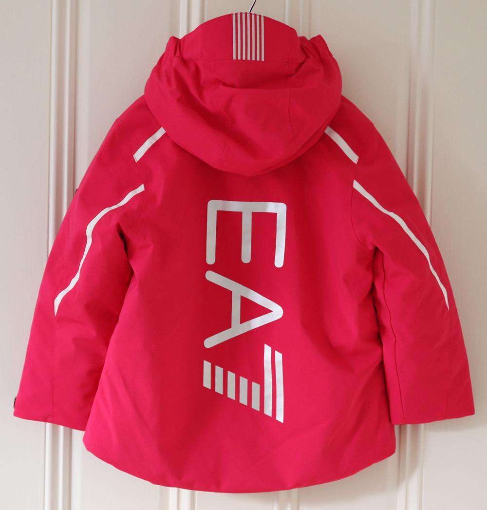 EA7 EMPORIO ARMANI KIDS GIRLS SKI JACKET 6 YEARS