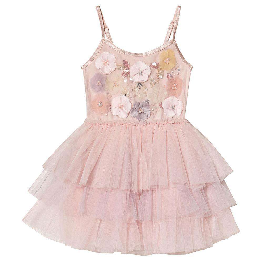 TUTU DU MONDE KIDS GIRLS SPRING FRAGRANCE EMBELLISHED TUTU DRESS 6-7 YEARS