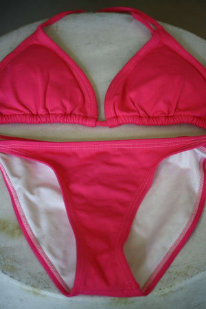 ONDADEMAR PINK COLOUR BOOM BIKINI SMALL