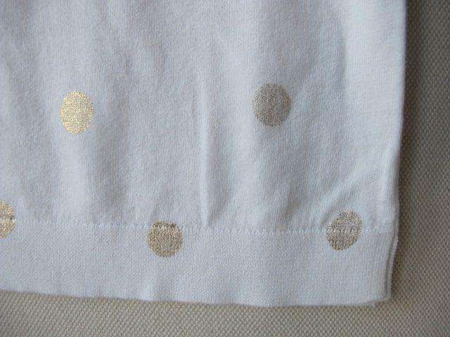 BONPOINT BABY POLKA DOT COTTON SWEATER TOP 3 YEARS