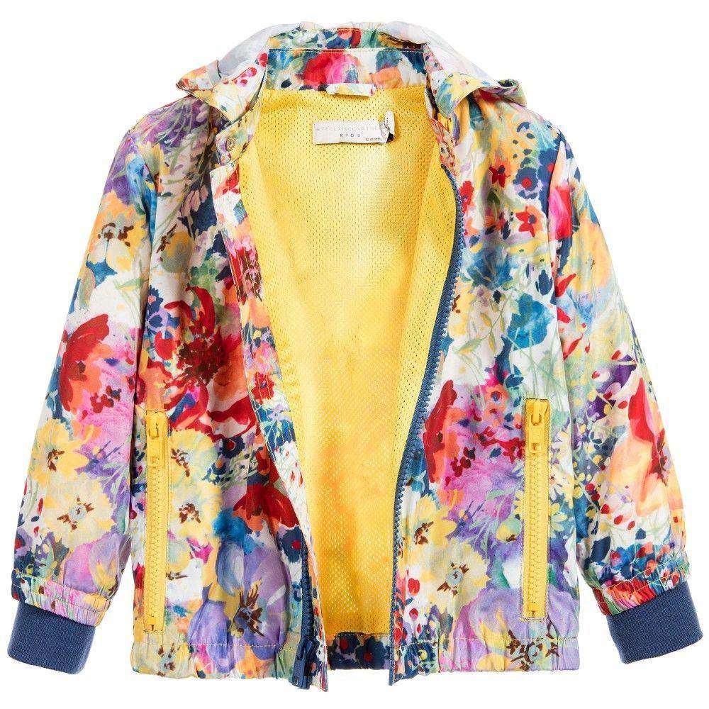 STELLA MCCARTNEY KIDS BABY GIRLS SCOUT FLORAL JACKET 3 YEARS