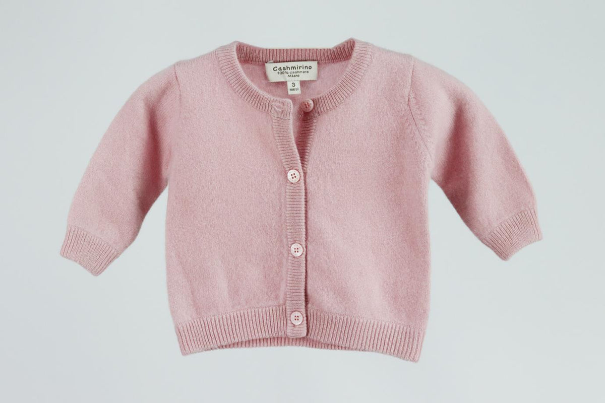 CASHMIRINO BABY GIRLS CASHMERE CARDIGAN 3 MONTHS