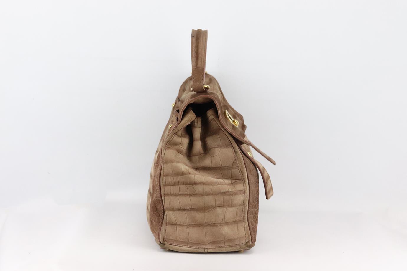 Yves Saint Laurent, Bags, Sold Saint Laurent Paris Muse Two Bag Croc