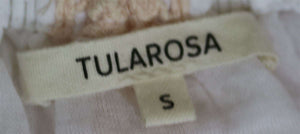 TULAROSA SARA OFF THE SHOULDER DRESS SMALL