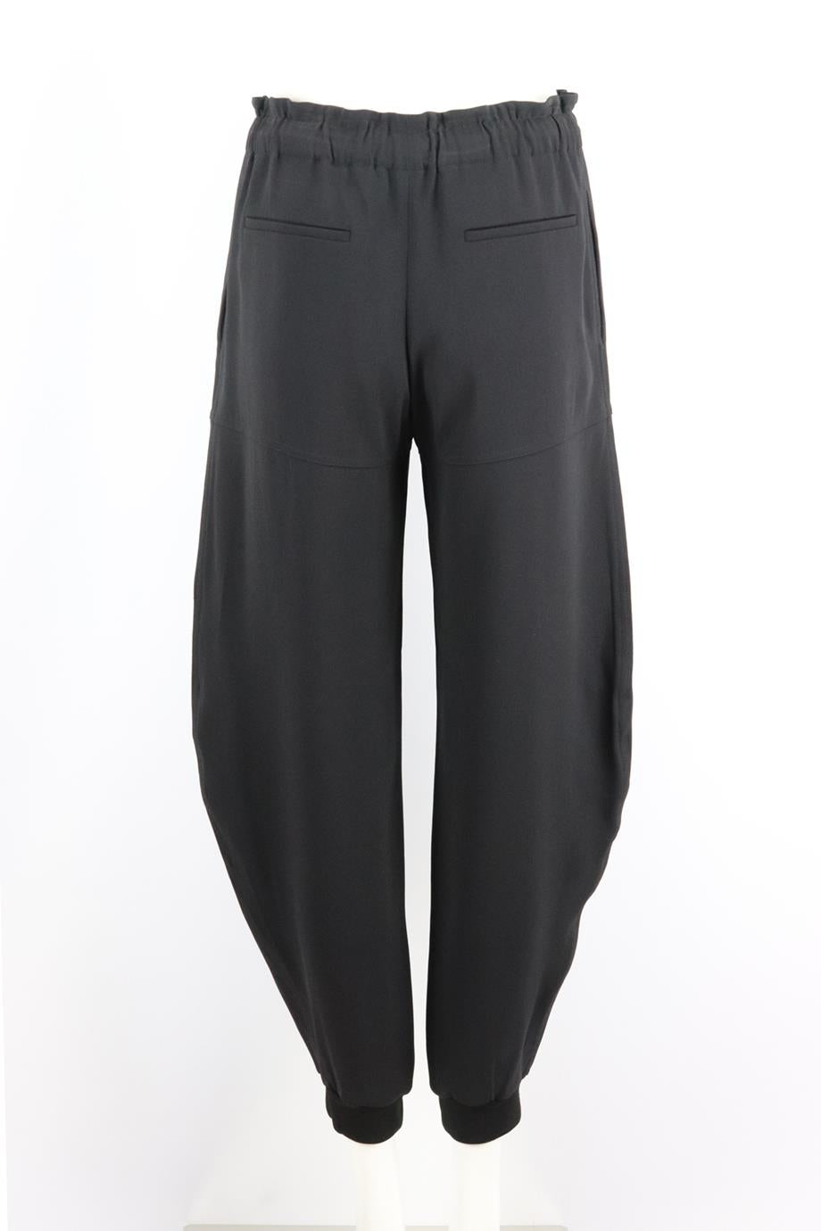CHLOÉ WOVEN TAPERED PANTS FR 36 UK 8