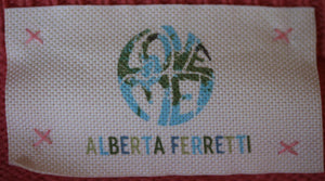 ALBERTA FERRETTI LOVE ME CASHMERE KNITTED SWEATER IT 44 UK 12