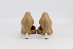GABRIELA HEARST D'ORSAY LEATHER PUMPS EU 38 UK 5 US 8