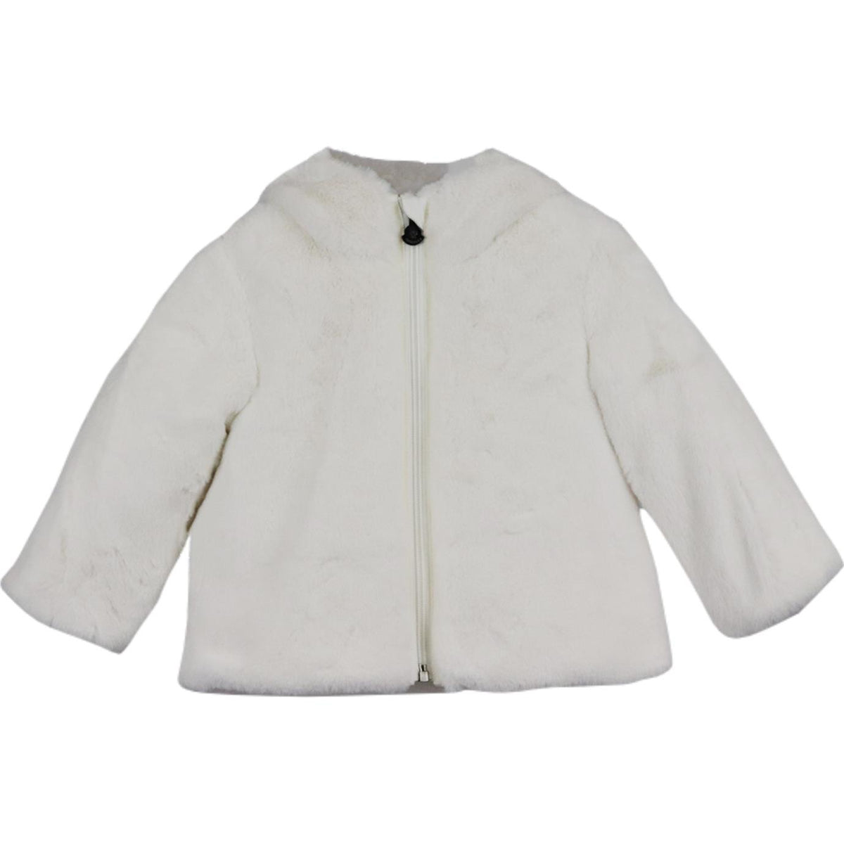 MONCLER BABY GIRLS FAUX FUR DOWN PADDED JACKET 18-24 MONTHS