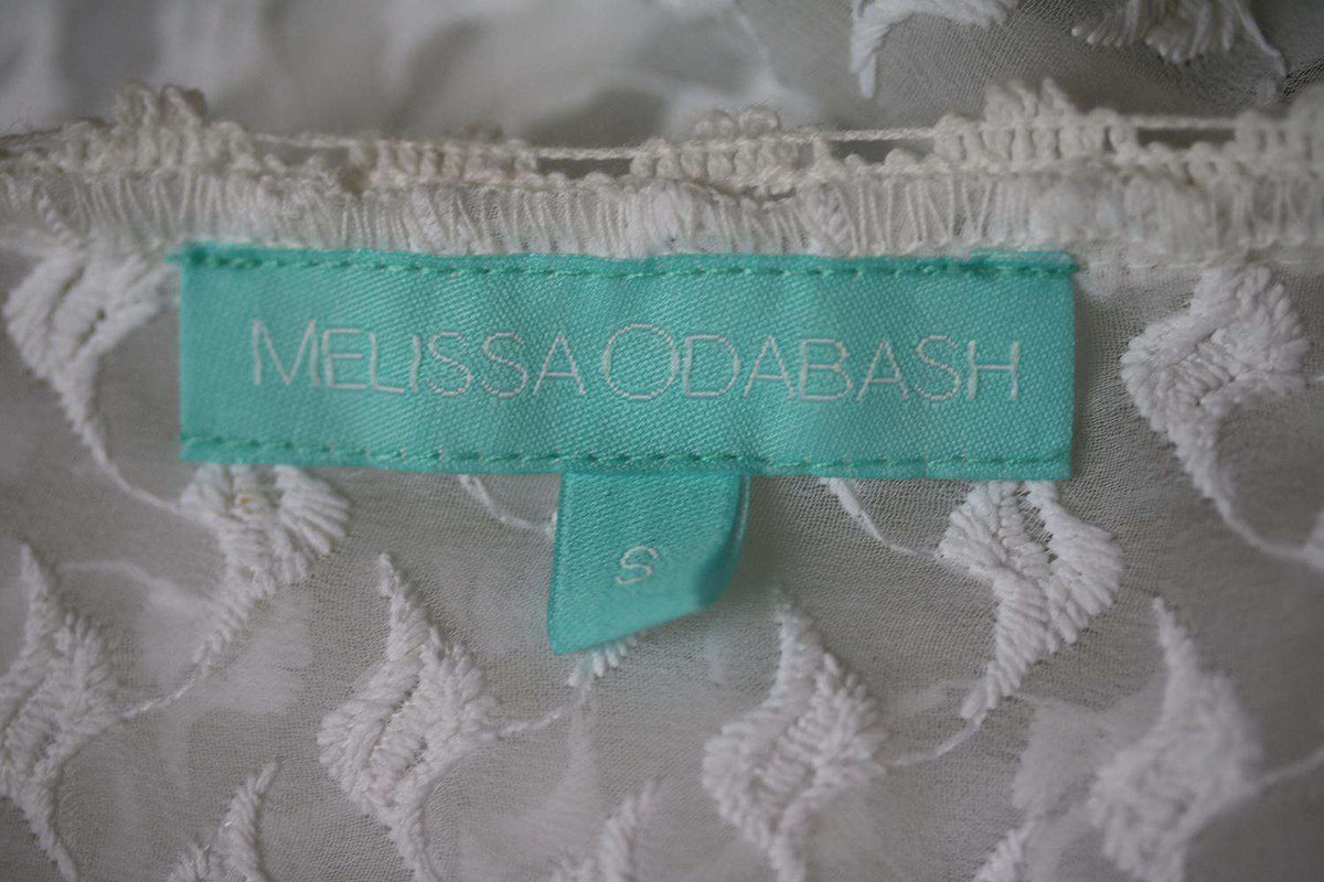 MELISSA ODABASH KYLIE SHORT COVER-UP DRESS SMALL