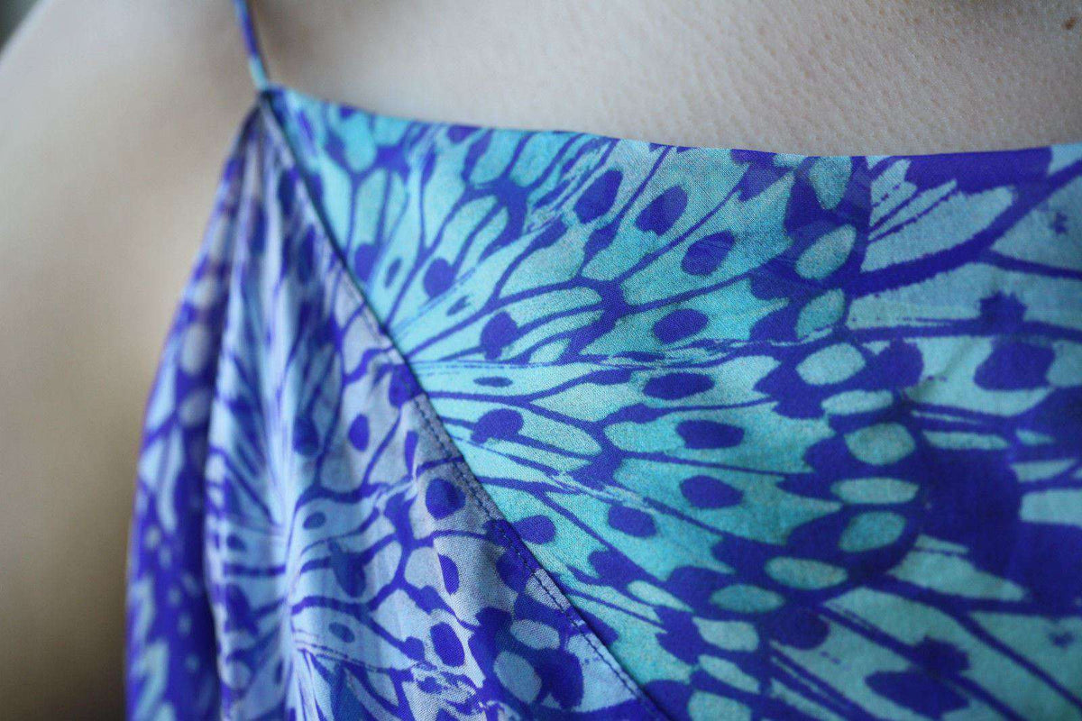 MATTHEW WILLIAMSON COVERUP KAFTAN PETAL DRESS UK 10