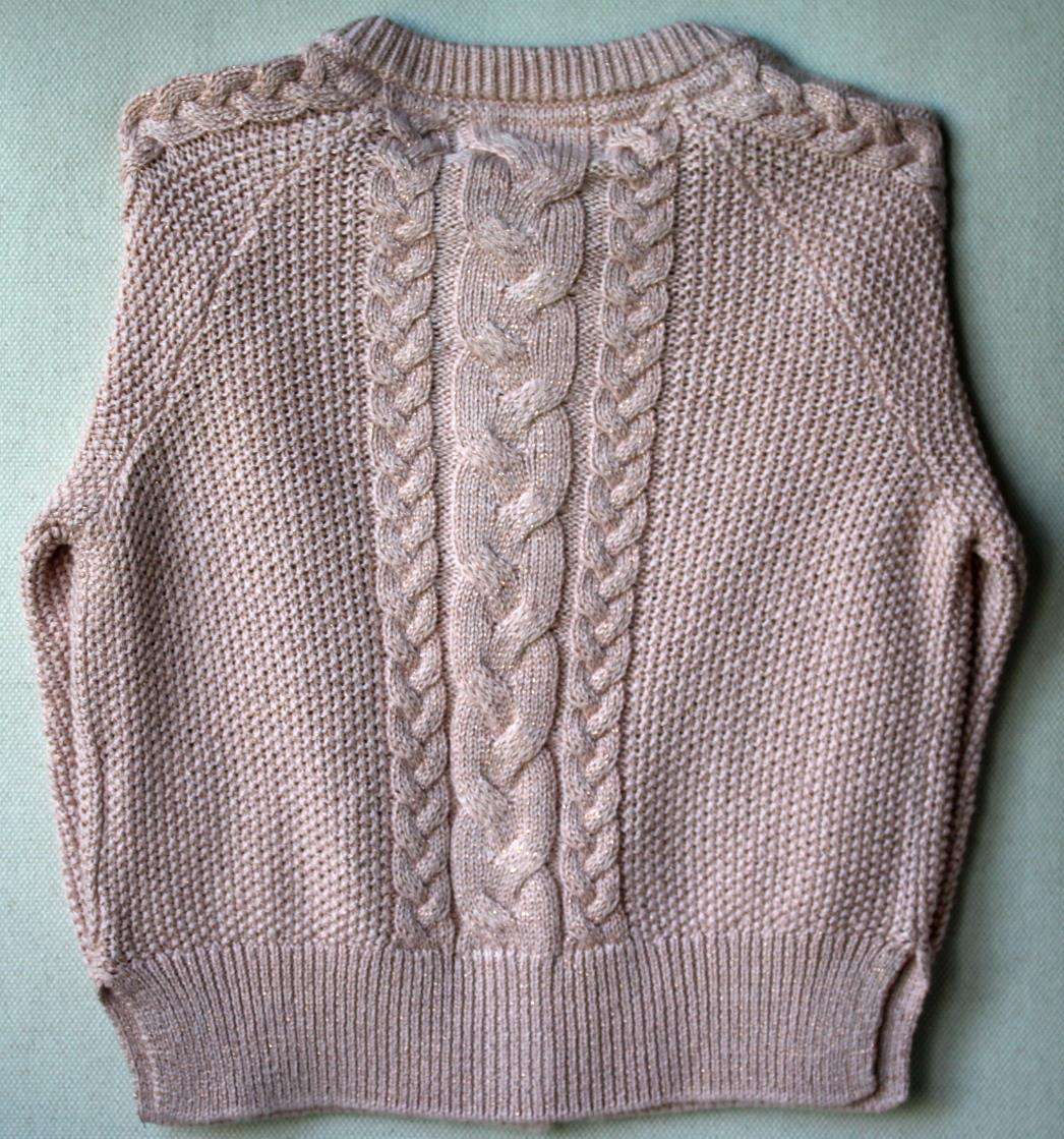 ANGEL'S FACE KIDS GIRLS KNITTED CARDIGAN 4-5 YEARS