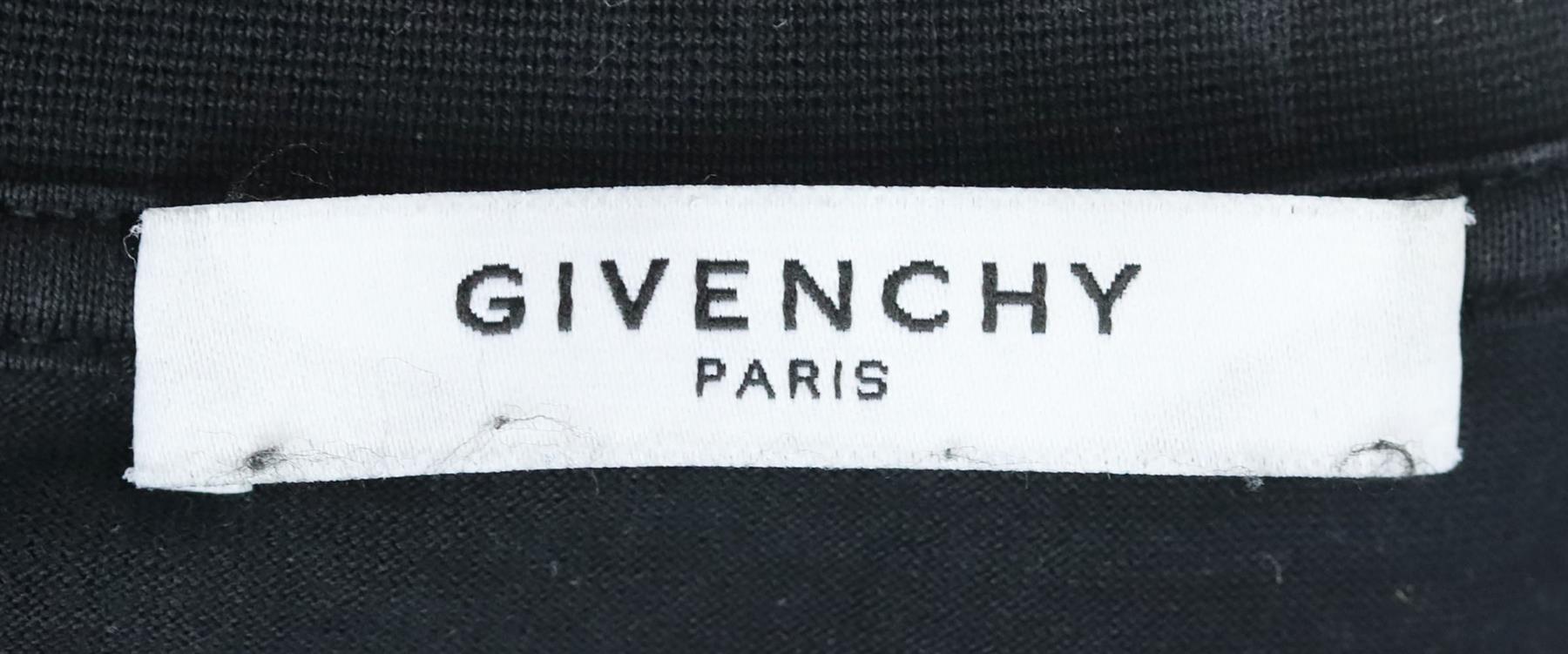 GIVENCHY PRINTED COTTON JERSEY TANK TOP MEDIUM