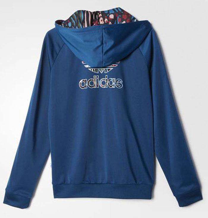 ADIDAS ORIGINALS TECH STEEL FIREBIRD SLIM HOODIE UK 6