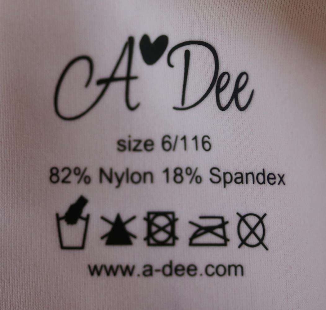 A DEE KIDS GIRLS WATER LILY SWIMSUIT 6 YEARS