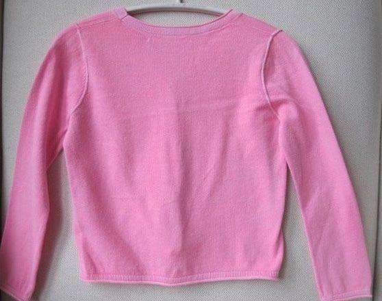 BONPOINT BABY NEON PINK COTTON CHERRIES CARDIGAN 3 YEARS