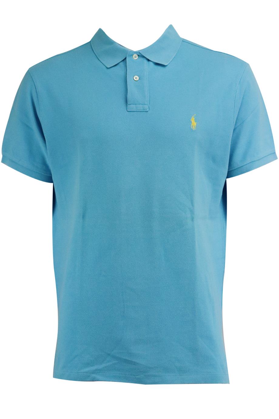 POLO RALPH LAUREN MEN'S SLIM FIT COTTON PIQUÉ POLO SHIRT LARGE