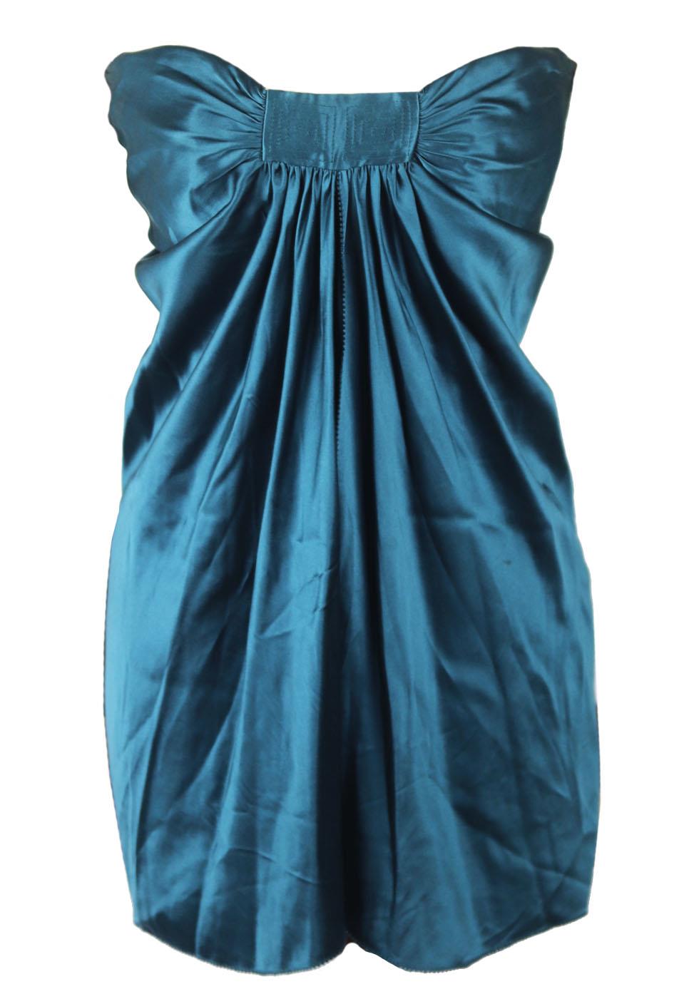 AMANDA WAKELEY SILK SATIN CORSET TOP UK 12