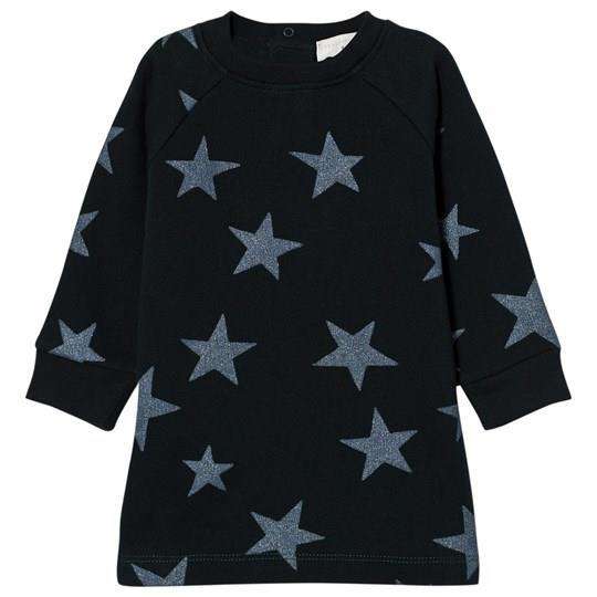 STELLA MCCARTNEY KIDS GIRLS STAR PRINT SWEATER DRESS 5 YEARS