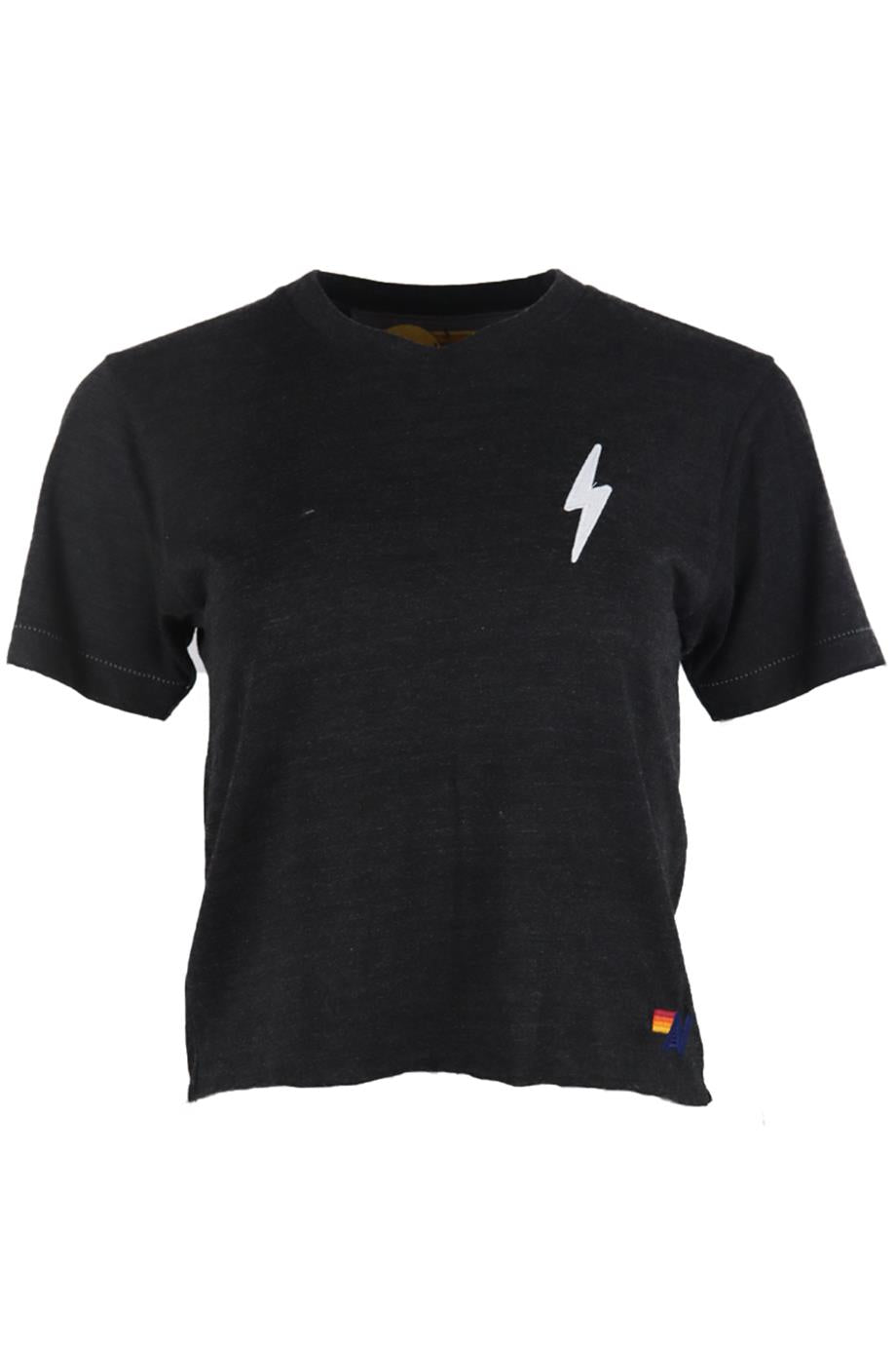 AVIATOR NATION EMBROIDERED COTTON JERSEY T-SHIRT SMALL