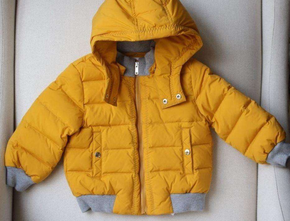 GUCCI BABY YELLOW PADDED PUFFER JACKET COAT 9-12 MONTHS
